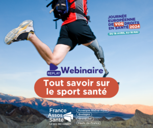 [REPLAY] Webinaire « Tout savoir sur le Sport-Santé » – JEDS 2024