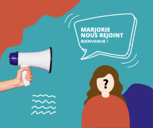 Marjorie rejoint notre équipe. Bienvenue !