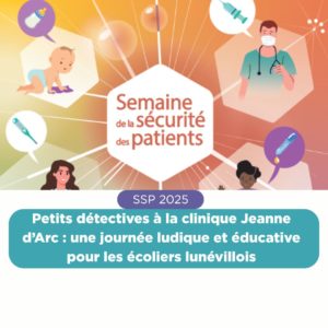 Petits détectives à la clinique Jeanne d’Arc : une journée ludique et éducative pour les écoliers lunévillois