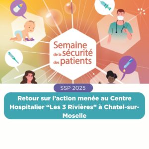 Main dans la main pour la sécurité des soins